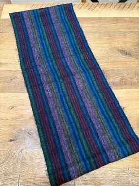 Alpaca Scarf - Blue, Green, Purple, Red